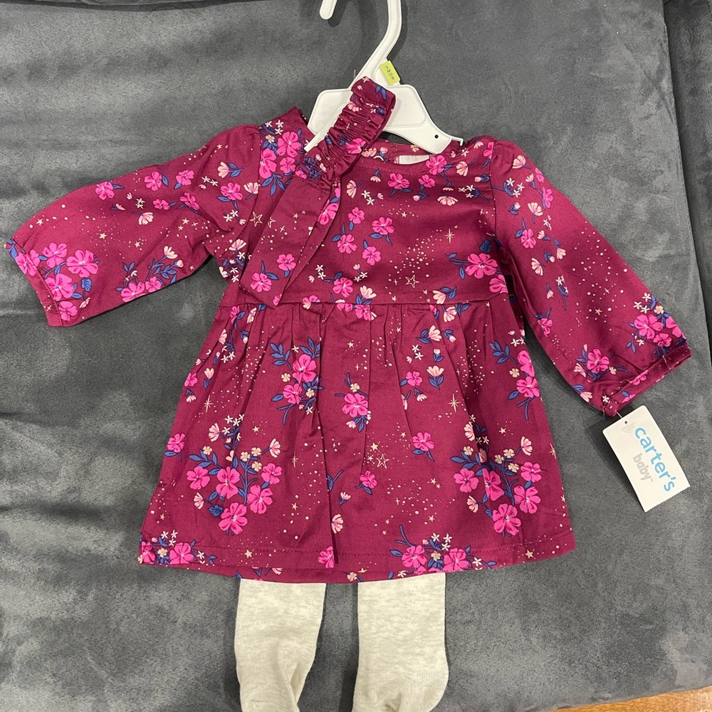 Baby girl Carters Dress set